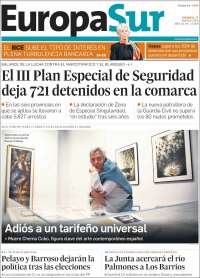 Portada de Europa Sur (España)