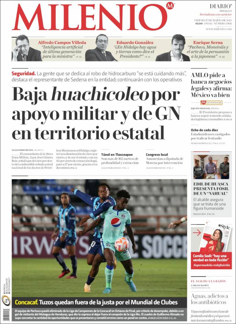 Portada de Milenio de Hidalgo (México)