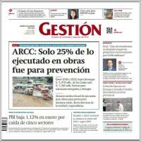 Portada de Diario Gestión (Perú)