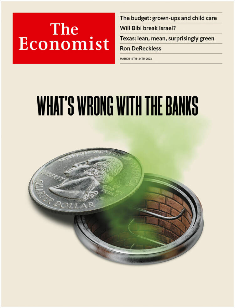 Portada de The Economist (Reino Unido)