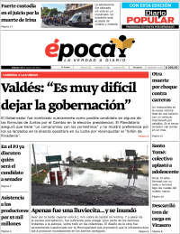 Portada de Diario Época (Argentina)