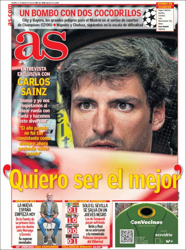 Portada de As (España)