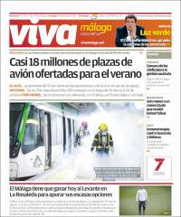 Portada de Viva Málaga (España)