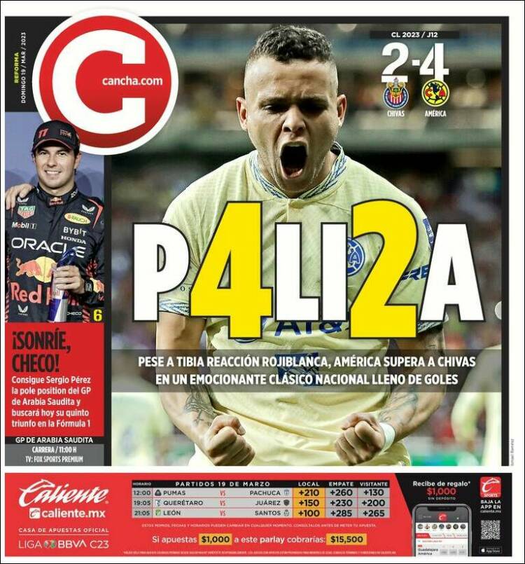 Portada de Cancha (México)