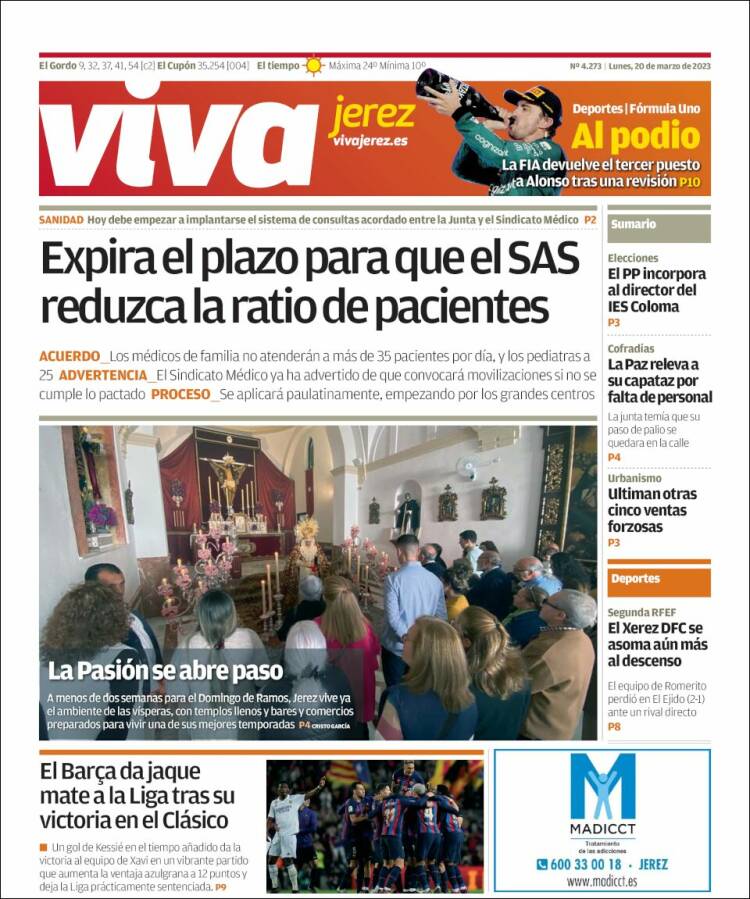 Portada de Información - Jerez (España)