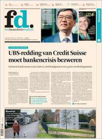 Portada de Het Financieele Dagblad (Pays-Bas)