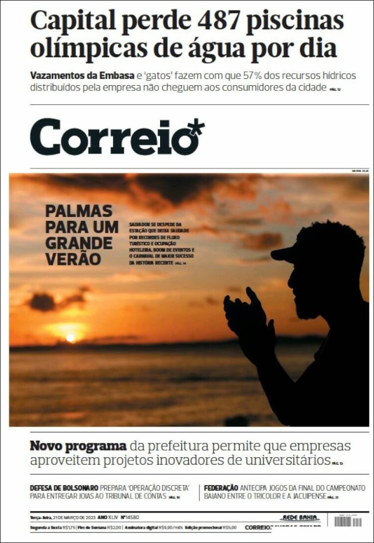 Portada de Correio* (Brasil)