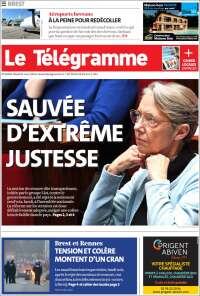 Portada de Télégramme (France)