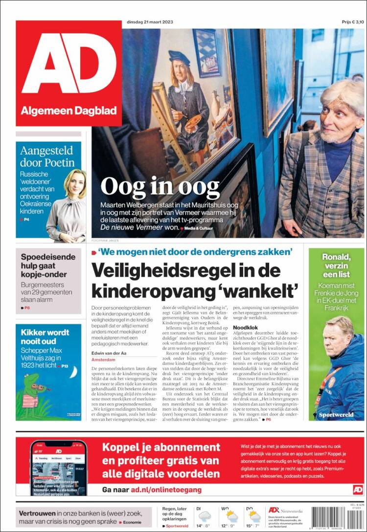 Portada de AD (Pays-Bas)