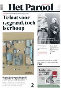 Portada de Het Parool (Países Bajos)