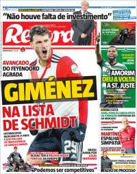 Portada de Record (Portugal)