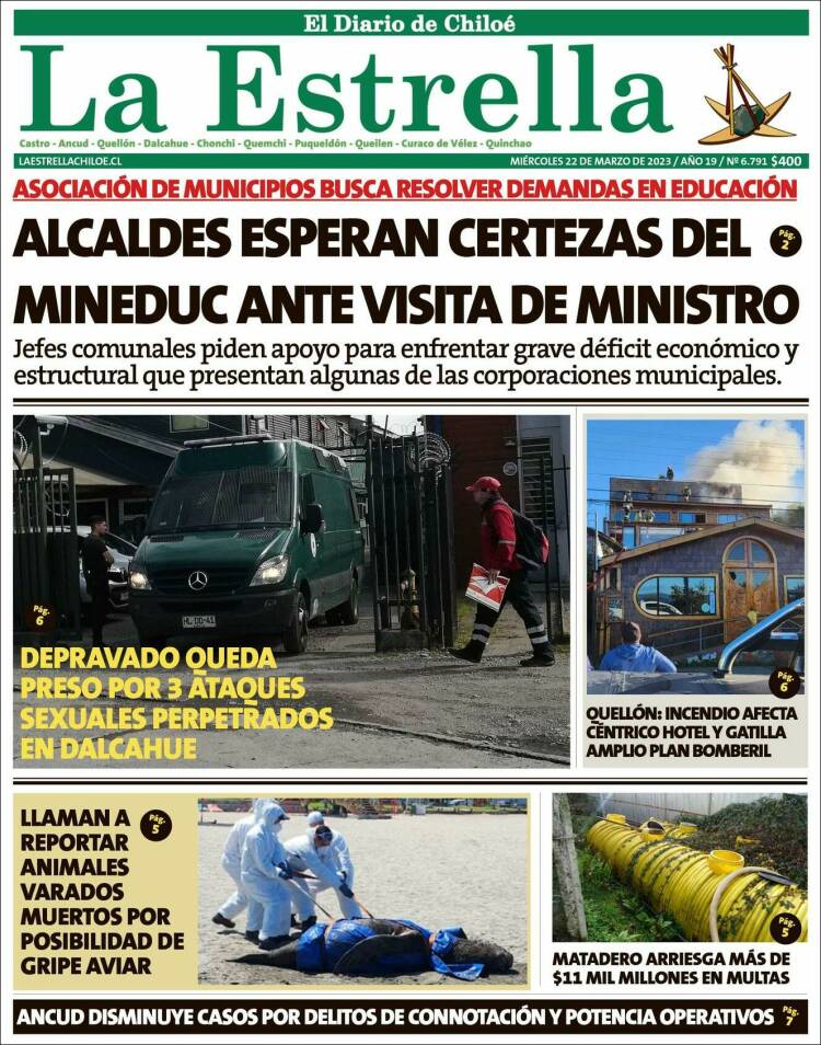 Portada de Estrella de Chiloé (Chile)