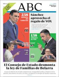 Portada de ABC (España)