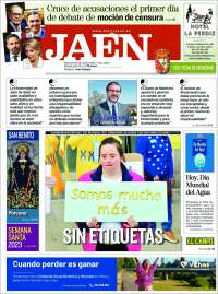 Portada de Diario Jaén (España)