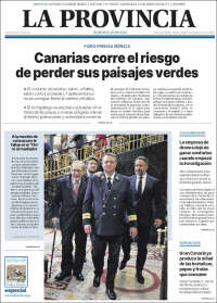 Portada de La Provincia (España)