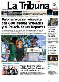 Portada de La Tribuna de Toledo (España)