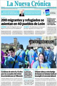 Portada de La Nueva Crónica (España)