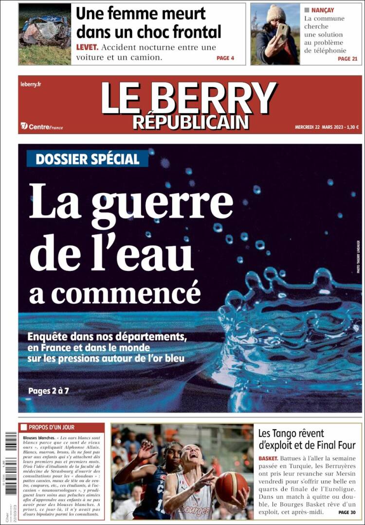 Portada de Berry Republicain (France)