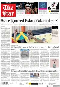 Portada de The Star (Afrique du Sud)