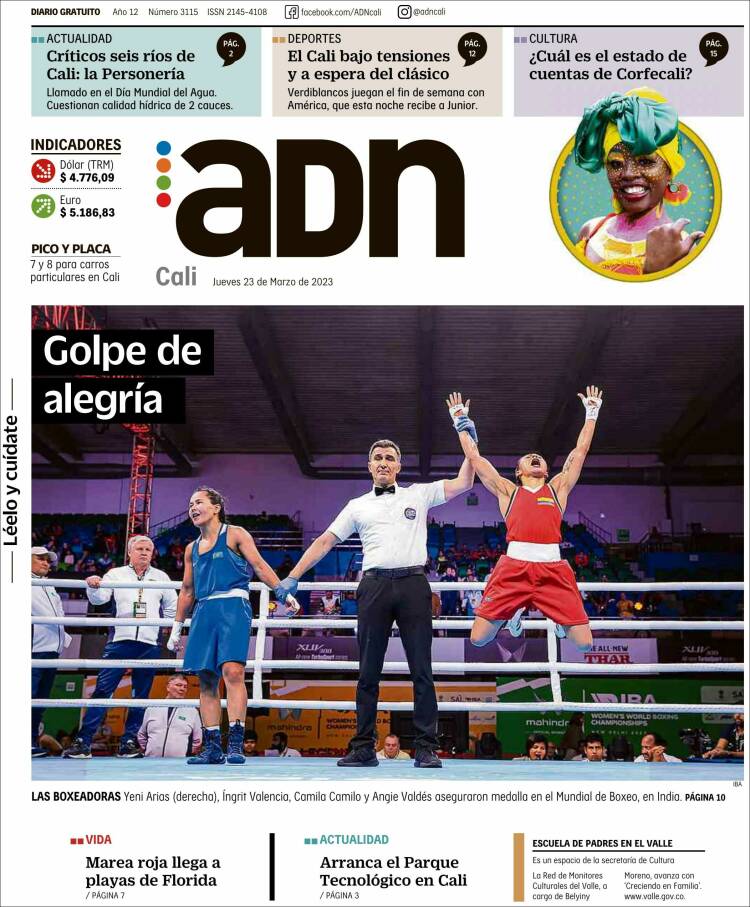 Portada de ADN - Cali (Colombia)