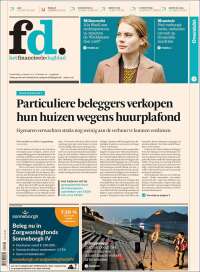 Portada de Het Financieele Dagblad (Países Bajos)