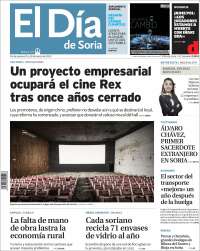 Portada de El Día de Soria (España)