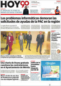 Portada de Hoy - Badajoz (España)