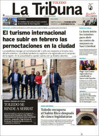 Portada de La Tribuna de Toledo (España)