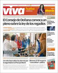 Portada de Viva Huelva (España)