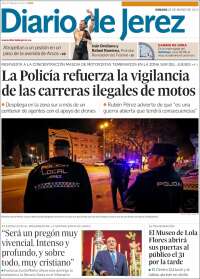 Portada de Diario de Jerez (España)