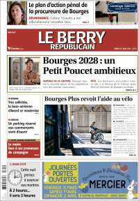 Portada de Berry Republicain (Francia)