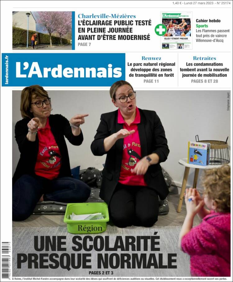 Portada de L'Ardenais (France)