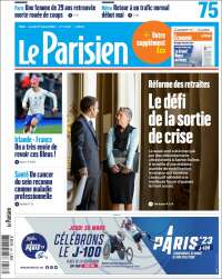 Portada de Le Parisien (France)