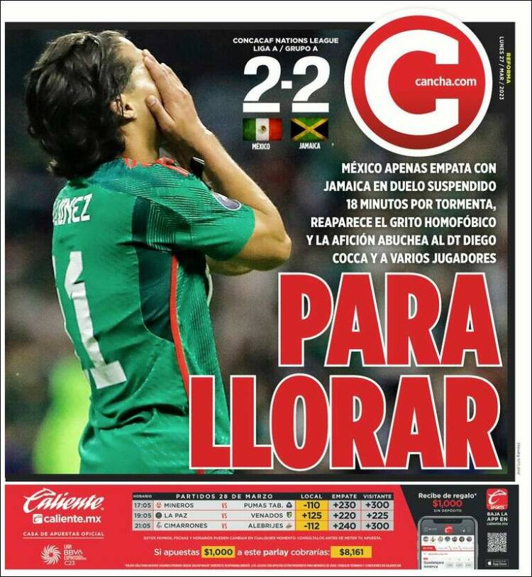 Portada de Cancha (Mexico)