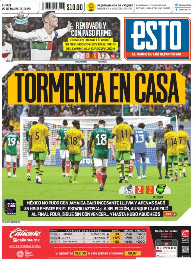 Portada de Esto (México)