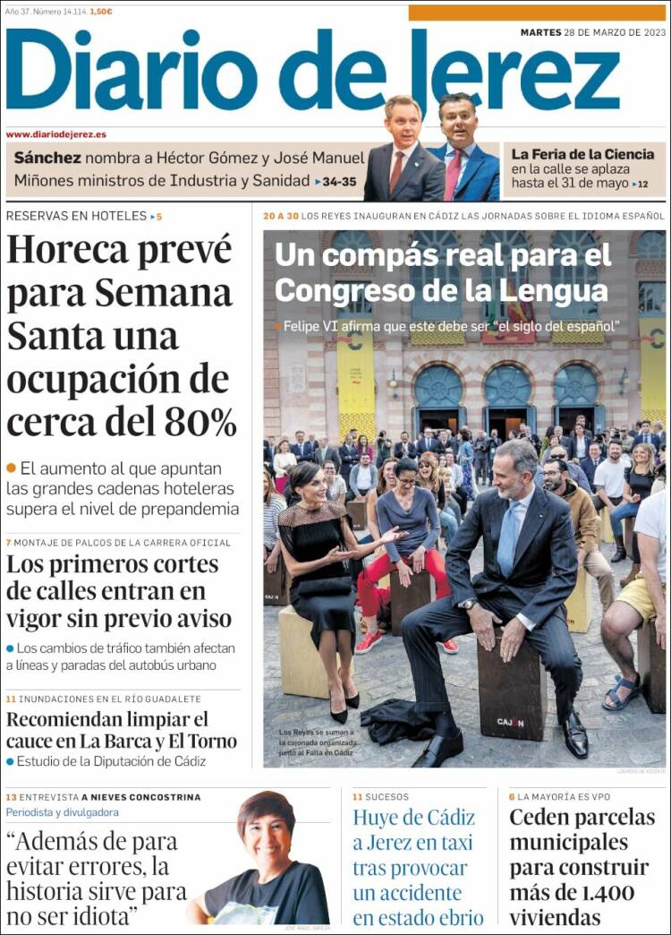 Portada de Diario de Jerez (Espa&ntilde;a)