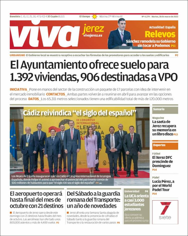 Portada de Información - Jerez (Espa&ntilde;a)