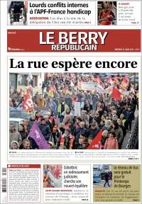 Portada de Berry Republicain (Francia)