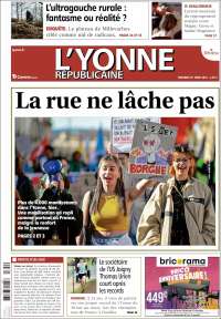 Portada de L'Yonne-Républicaine (Francia)