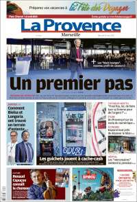 Portada de La Provence (Francia)