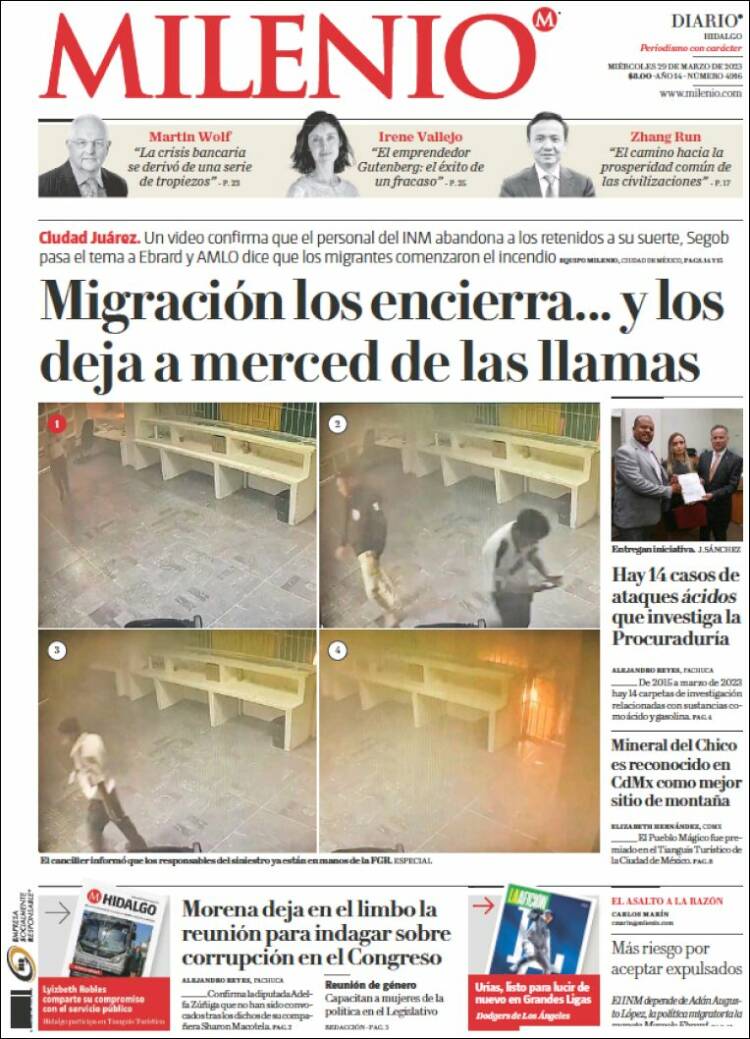 Portada de Milenio de Hidalgo (México)