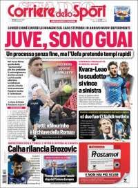 Portada de Corriere dello Sport (Italia)