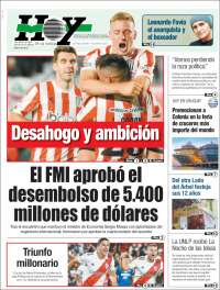 Portada de Diario Hoy (Argentina)