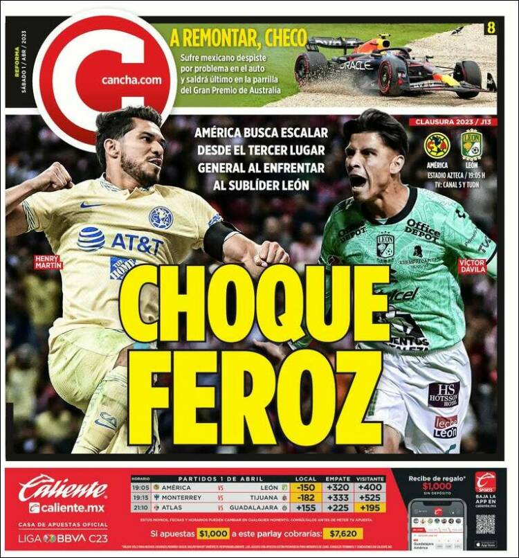 Portada de Cancha (México)