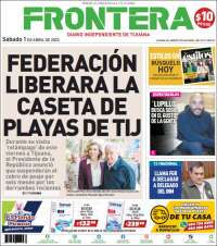 Portada de Frontera (México)