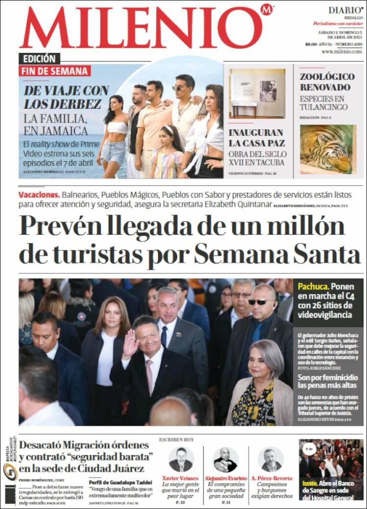 Portada de Milenio de Hidalgo (México)