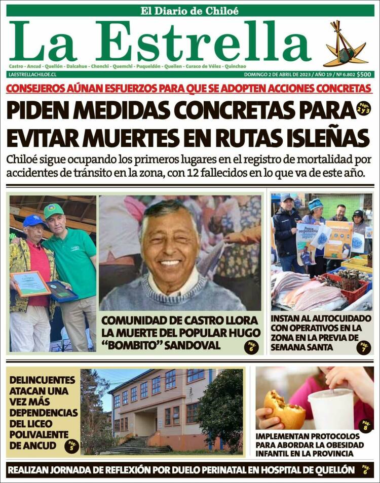 Portada de Estrella de Chiloé (Chile)