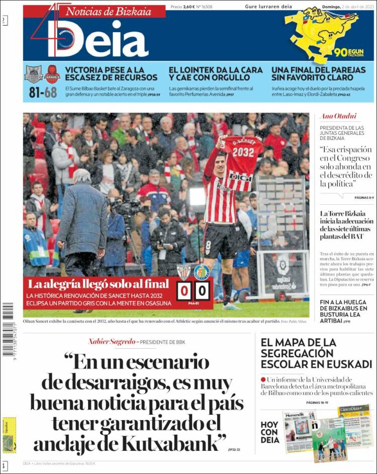 Portada de Deia (España)