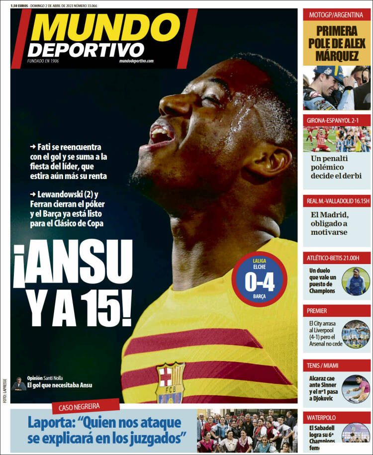 Portada de Mundo Atlético (España)