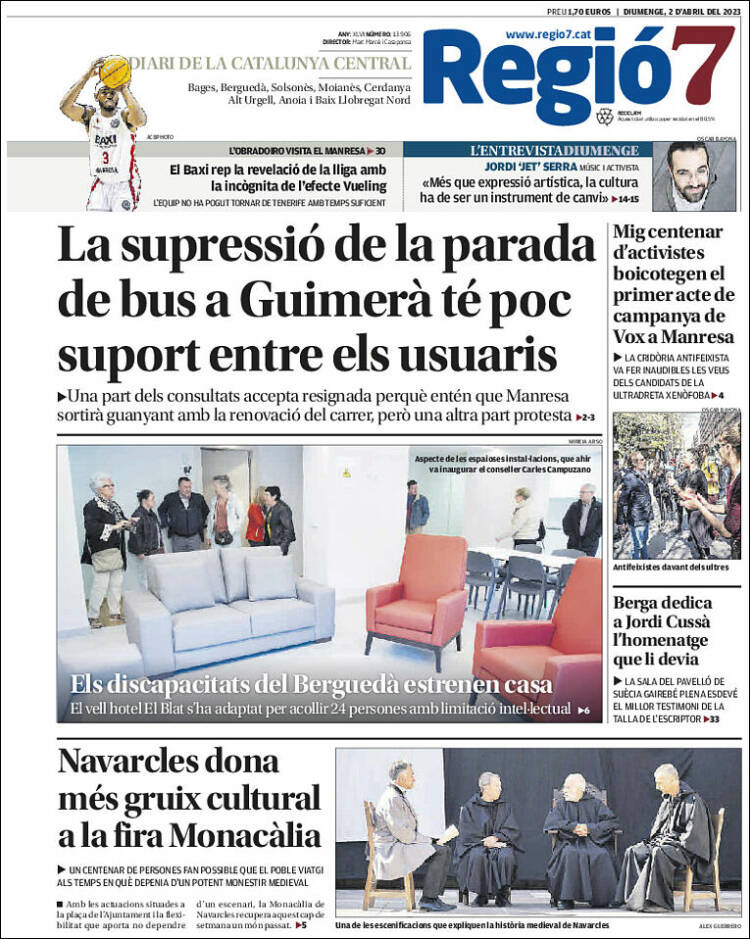 Portada de Regio7 (España)